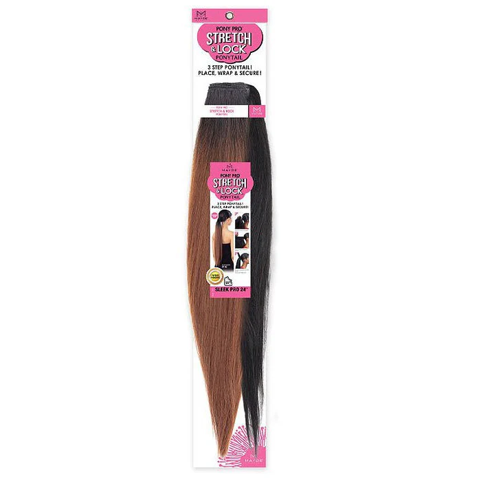 Mayde Pony Pro Stretch & Lock Ponytail - SLEEK PRO 24" - Image 3