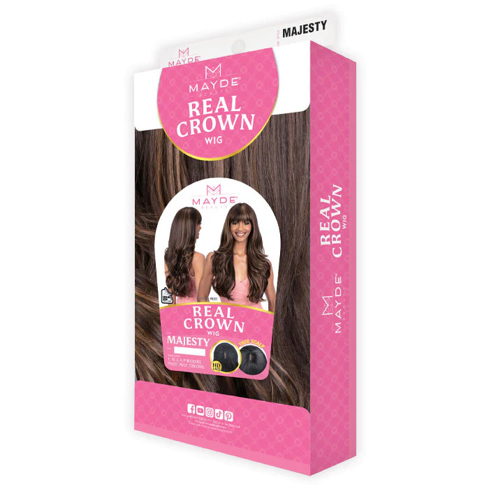 Mayde Real Crown HD Lace Part Wig - MAJESTY - Image 4
