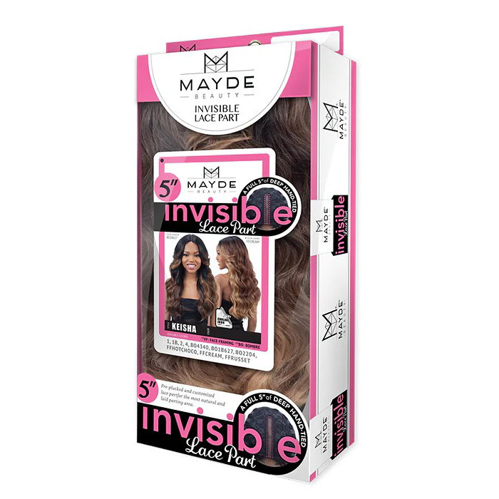 Mayde Beauty 5" Invisible Lace Part Wig - KEISHA - Image 5