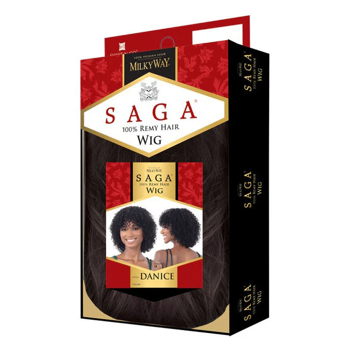 Saga 100% Remy Human Hair Wig - DANICE - Image 3