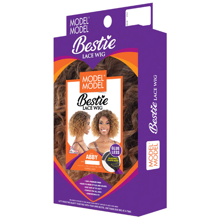 Model Model Bestie Glueless 5" Lace Part Wig - ABBY - Image 5