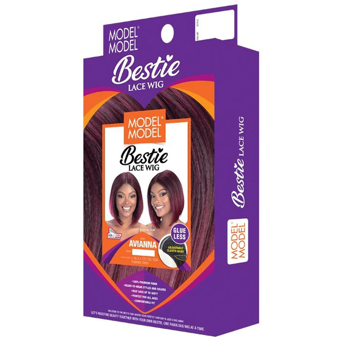 Model Model Bestie Glueless 5" Lace Part Wig - AVIANNA - Image 5