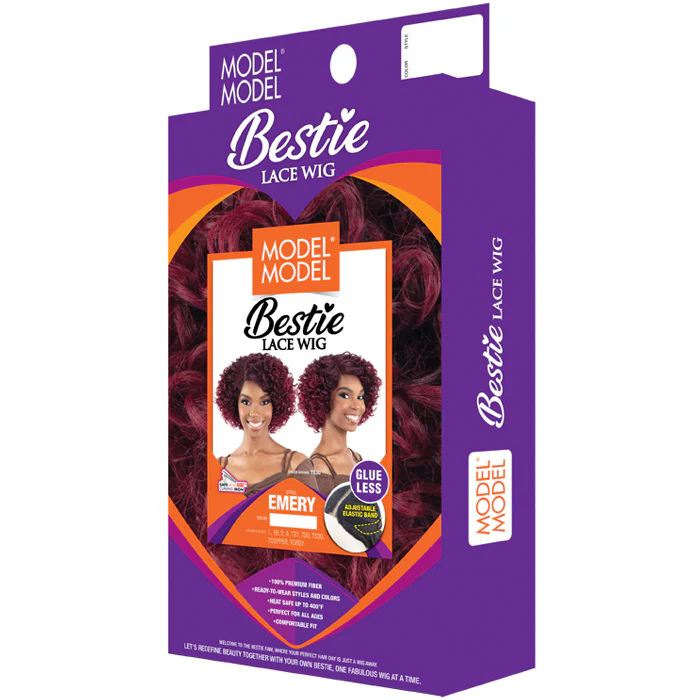 Model Model Bestie Glueless Lace Part Wig - EMERY - Image 5