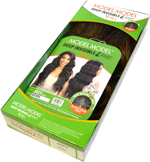 Model Model Deep Invisible L-Part Lace Wig JACY - Image 2