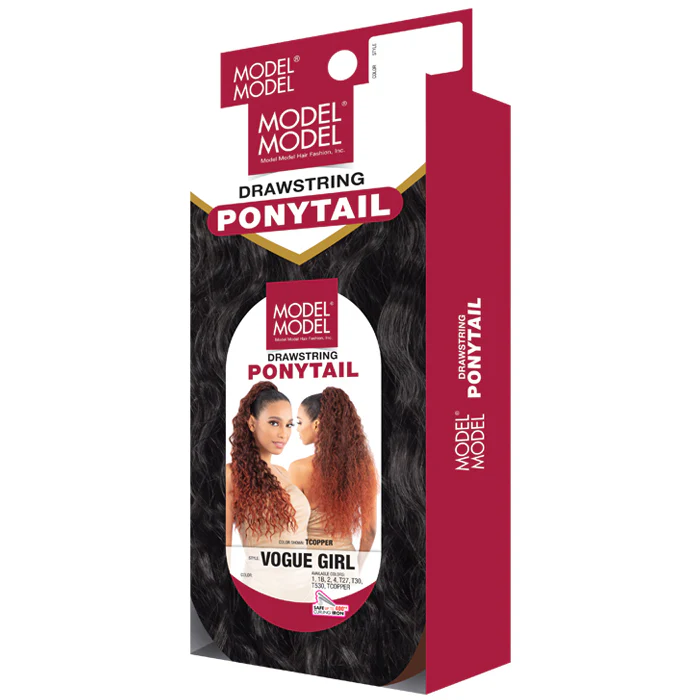 Model Model Drawstring Ponytail - VOGUE GIRL - Image 5