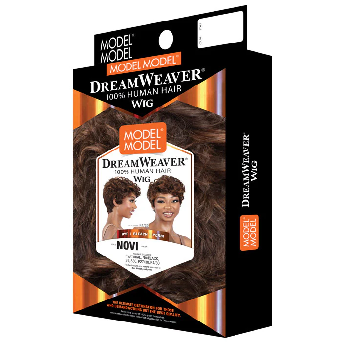 Model Model Dream Weaver 100% Human Hair Full Wig - NOVI - Image 4