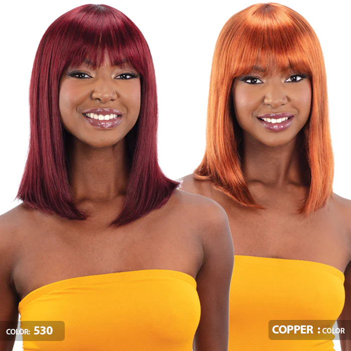 Model Model Dream Weaver 100% Human Hair Full Wig - STRAIGHT 14" - Image 2