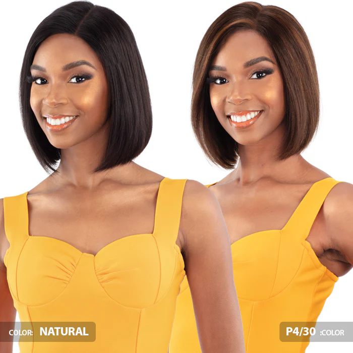 Model Model Dream Weaver 100% Human Hair Glueless 5" HD Lace Part Wig - STRAIGHT BOB 10" - Image 3