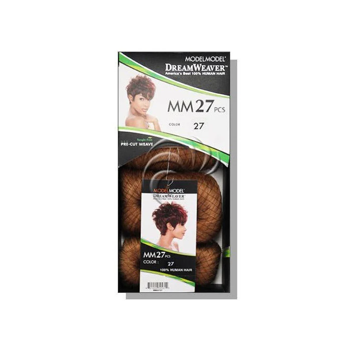 Model Model Dream Weaver 100% Human Hair Pre-Cut Weave - MM 27PCS - Image 6