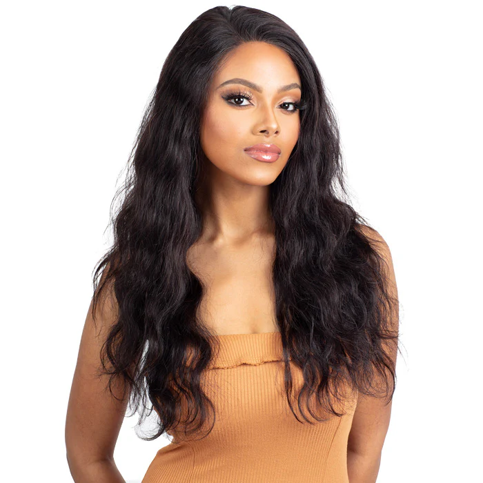 Model Model Dream Weaver Glueless 100% Human Hair HD 13x6 Lace Frontal Wig - BODY 24"