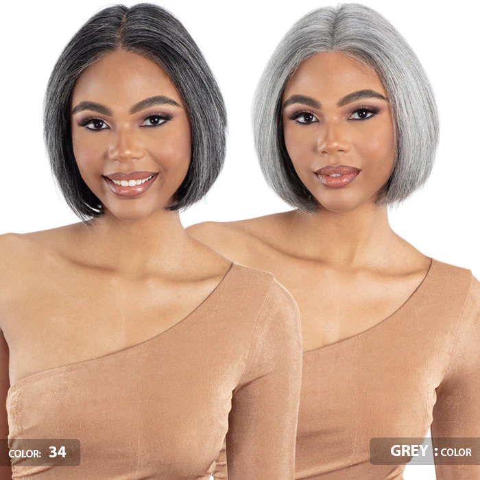Model Model Dream Weaver Glueless 100% Human Hair HD Lace Front Wig - STRAIGHT 10" - Image 3