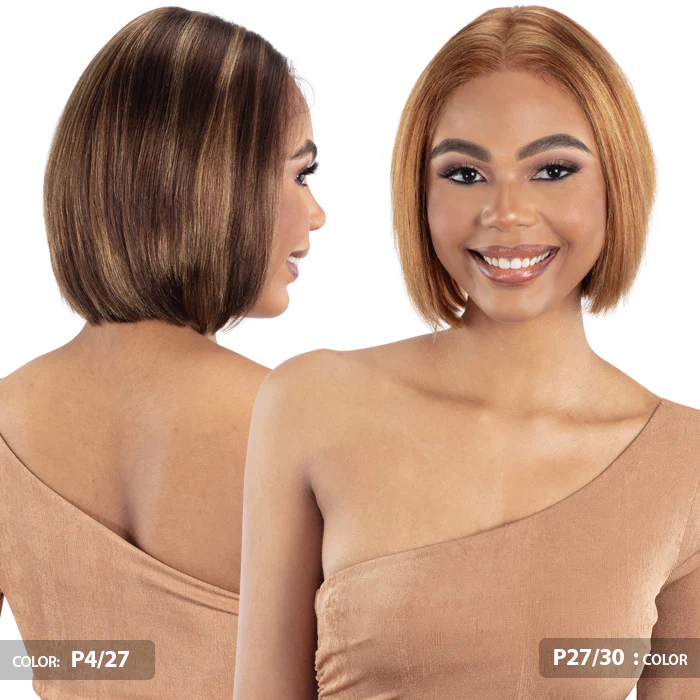 Model Model Dream Weaver Glueless 100% Human Hair HD Lace Front Wig - STRAIGHT 10" - Image 4