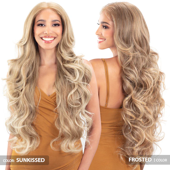 Model Model Glam Mode Glueless 13x5 HD Lace Front Wig - RUBY - Image 2