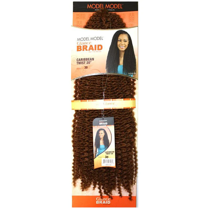 Model Model Glance Braid CARIBBEAN TWIST 20 Inch - Image 3