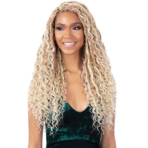 Model Model Glance Pre-Looped Crochet Braid - 2X RIVER BRAID 20"
