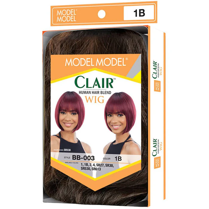 Model Model Human Hair Blend Clair Wig - BB 003 - Image 7