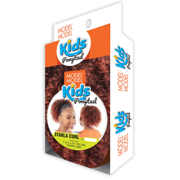 Model Model Kids Ponytail - DAISY CURL - Image 3