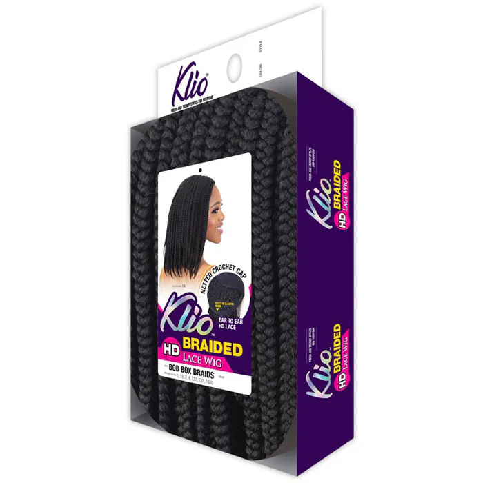 Model Model Klio HD Braided Lace Part Wig - BOB BOX BRAIDS - Image 4