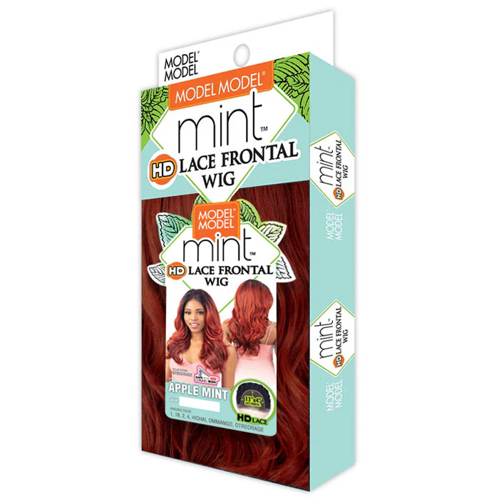 Model Model Mint 13X4 HD Lace Front Wig - APPLE MINT - Image 6