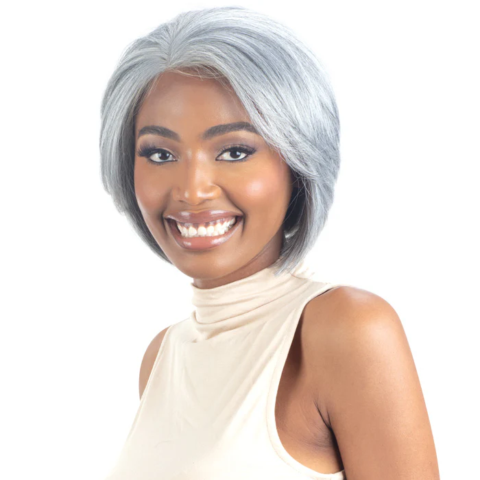 Model Model Miss Divine Glueless Human Hair Blend HD Lace Front Wig - JADA - Image 3