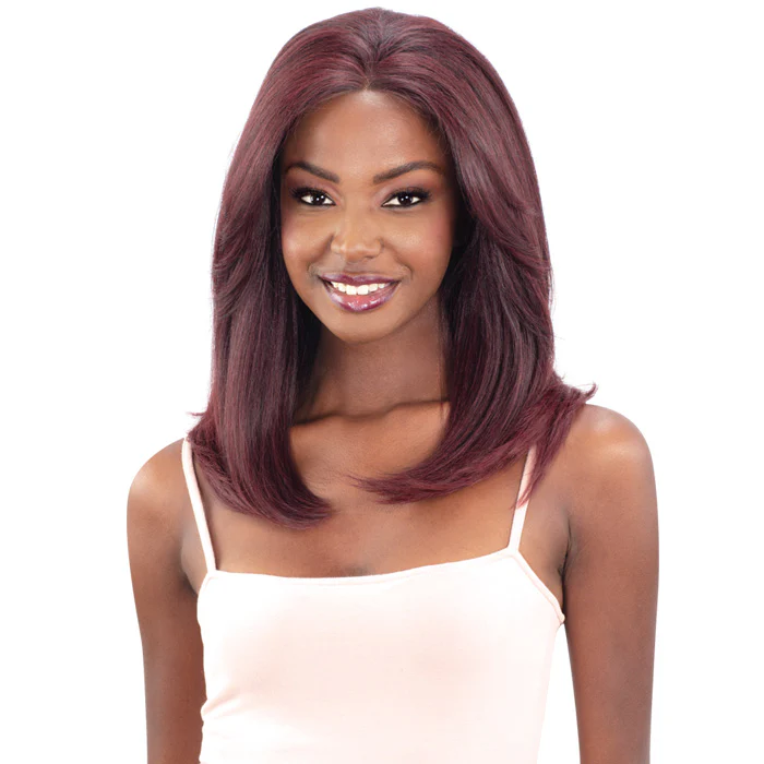 Model Model Miss Divine Glueless Human Hair Blend HD Lace Front Wig - ZOE