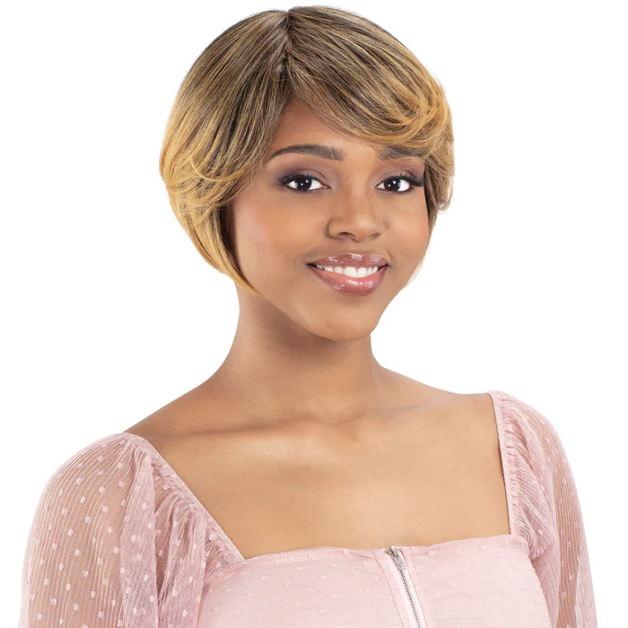 Model Model Miss Divine Human Hair Blend Full Wig - ALEXIS