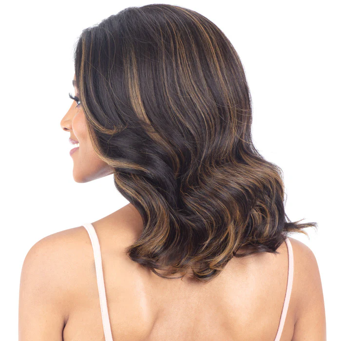 Model Model Miss Divine Glueless Human Hair Blend HD Lace Front Wig - GIA - Ear to Ear Lace - Image 7