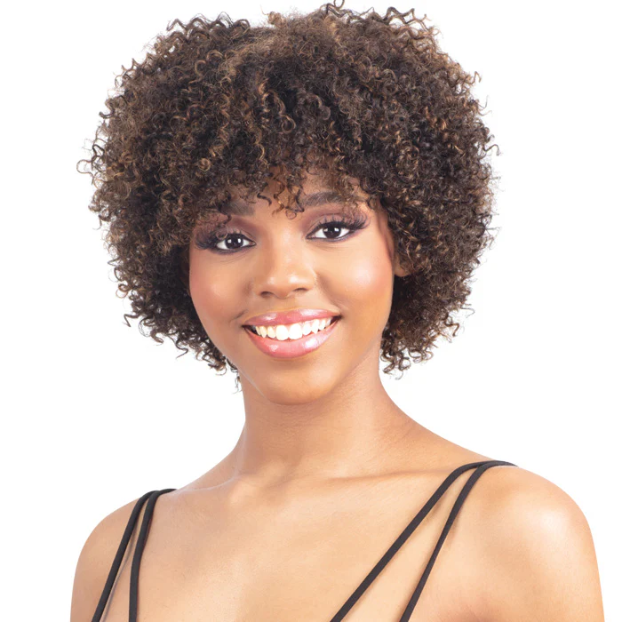 Model Model Nude Brazilian Natural 100% Human Hair Full Wig - BESSIE