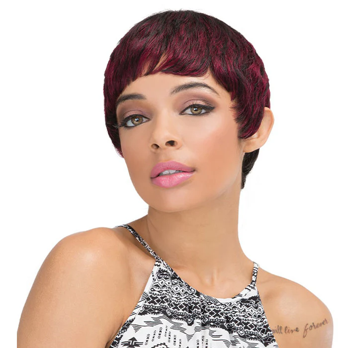 Janet Collection Nude Air Lace Front R Part Wig - TRUDY