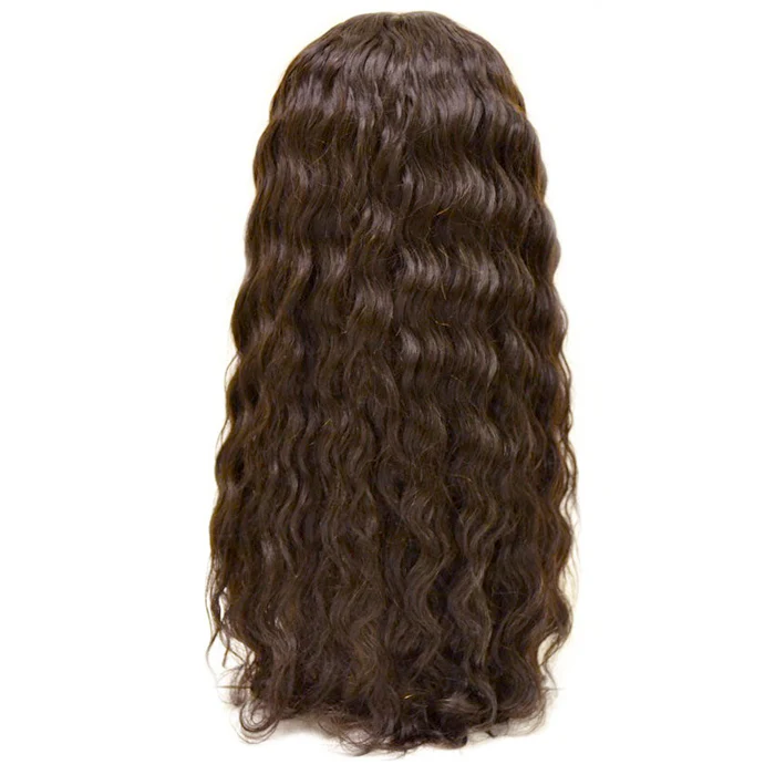 Model Model Nude Blue Virgin Remy 100% Human Hair Weaves - BRAZILIAN LOOSE DEEP WAVE 16" - Image 4