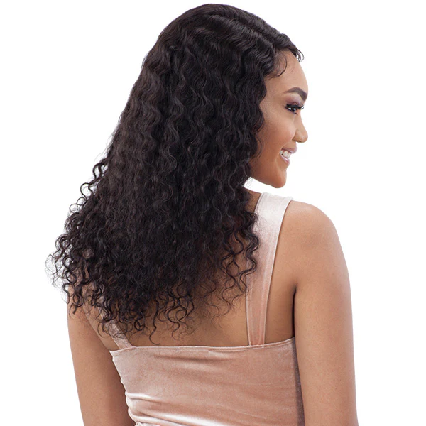 Model Model Nude Brazilian Natural 100% Human Hair 5" Deep Part Lace Front Wig - PARIS - Image 2