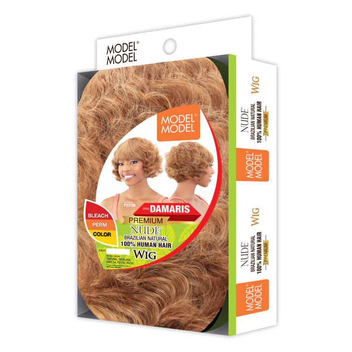Model Model Nude Brazilian Natural 100% Human Hair Full Wig - DAMARIS - Image 5