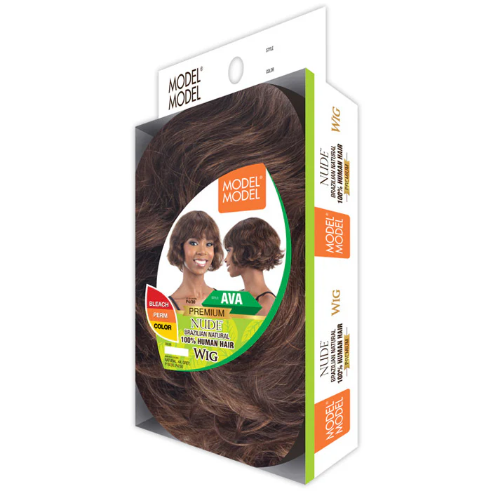 Model Model Nude Premium Brazilian Natural 100% Human Hair Wig - AVA - Image 5