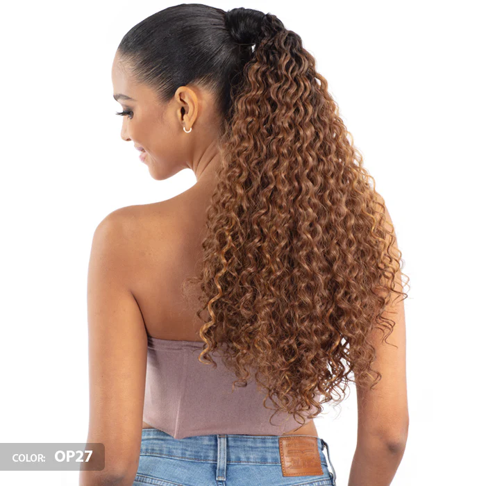 Model Model Pony Pro Secret Pocket Ponytail - ITALIAN CURL 20" - Image 4
