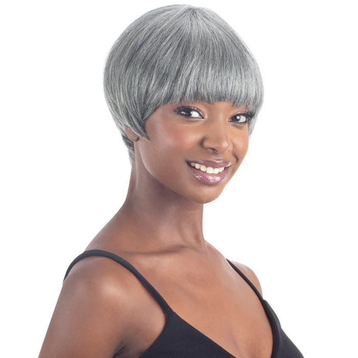 Model Model Premium Nude Brazilian Natural 100% Human Hair Full Wig - BREE - Image 2