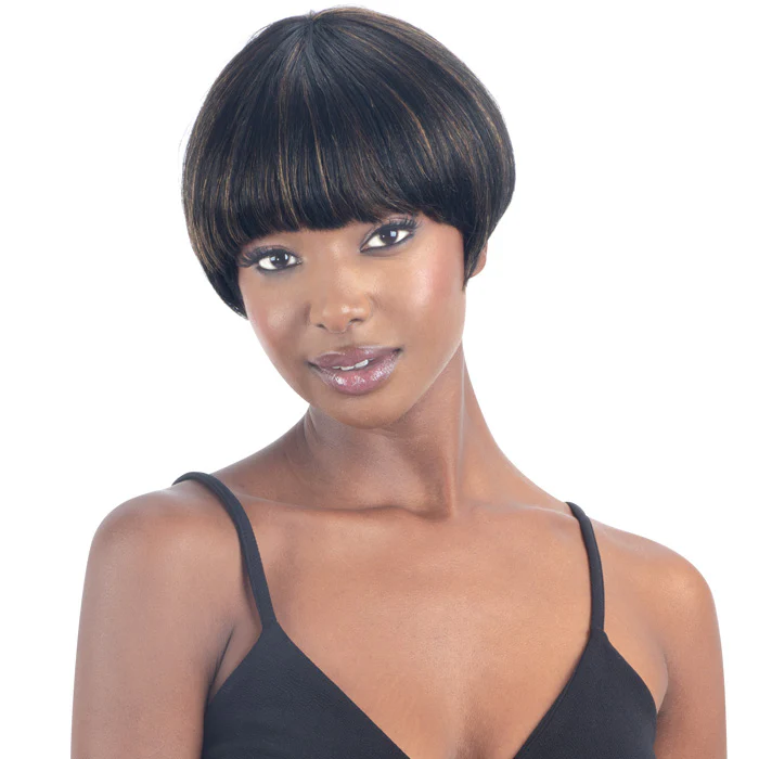 Model Model Premium Nude Brazilian Natural 100% Human Hair Full Wig - BREE - Image 3