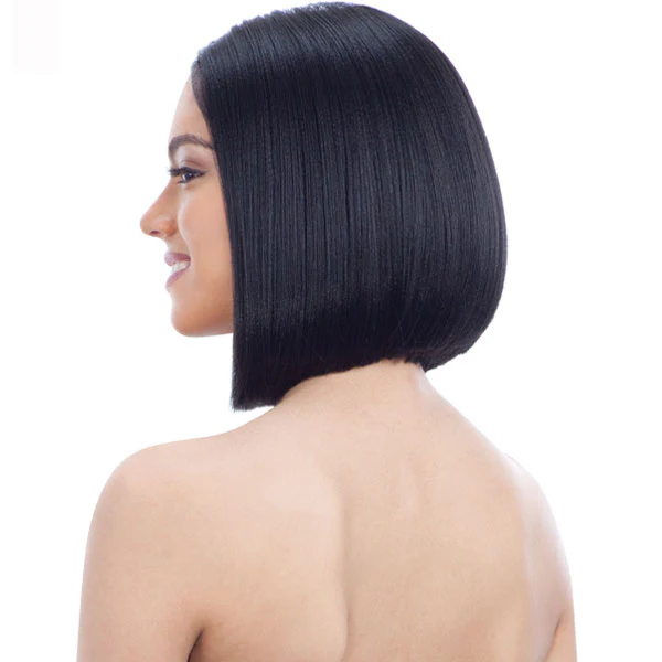 Model Model Synthetic 5 Inch Lace Part Wig - EBONEE - Image 2