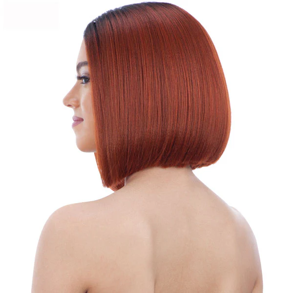 Model Model Synthetic 5 Inch Lace Part Wig - EBONEE - Image 4
