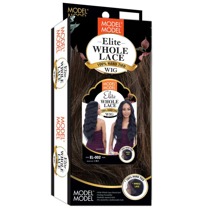 Model Model Synthetic Elite Whole Lace Wig - EL-002 - Image 3