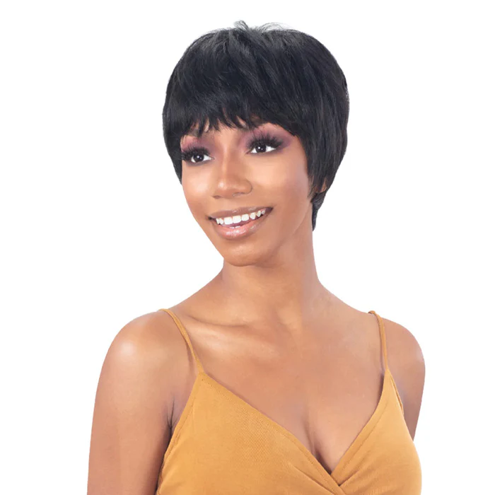 Model Model Nude 100% Brazilian Natural Human Hair Full Wig - HELEN - Image 2