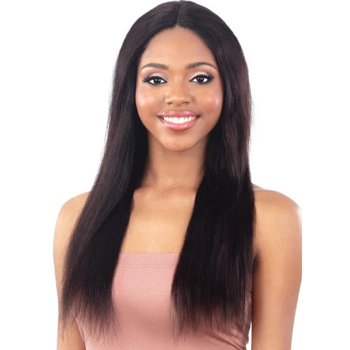 Model Model 100% Human Hair Lace Front Part Wet & Wavy Wig - LOOSE WAVE 24 - Image 2