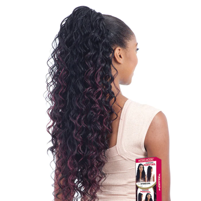 Model Model Drawstring Ponytail - INTENSE GIRL - Image 2