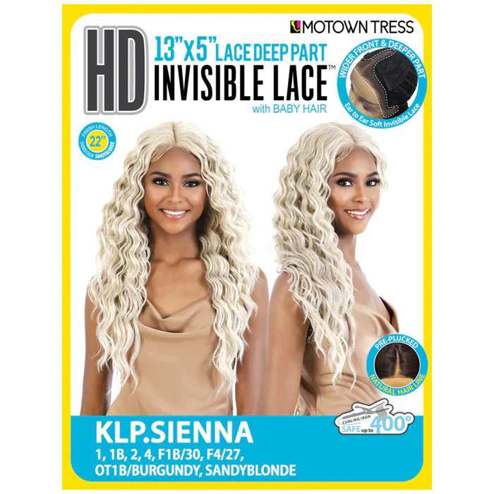 Motown Tress 13x5 HD Invisible Lace Deep Part Wig - KLP SIENNA - Image 4
