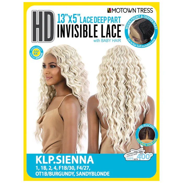 Motown Tress 13x5 HD Invisible Lace Deep Part Wig - KLP SIENNA - Image 5