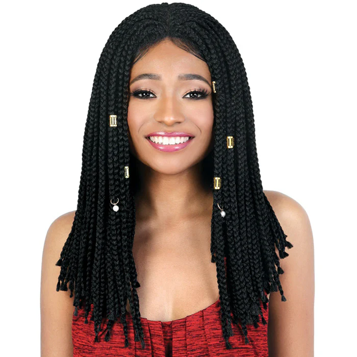 Motown Tress Braid Wig Slayable & Spinable Box Braid Part Lace Wig - LDP-BOX18