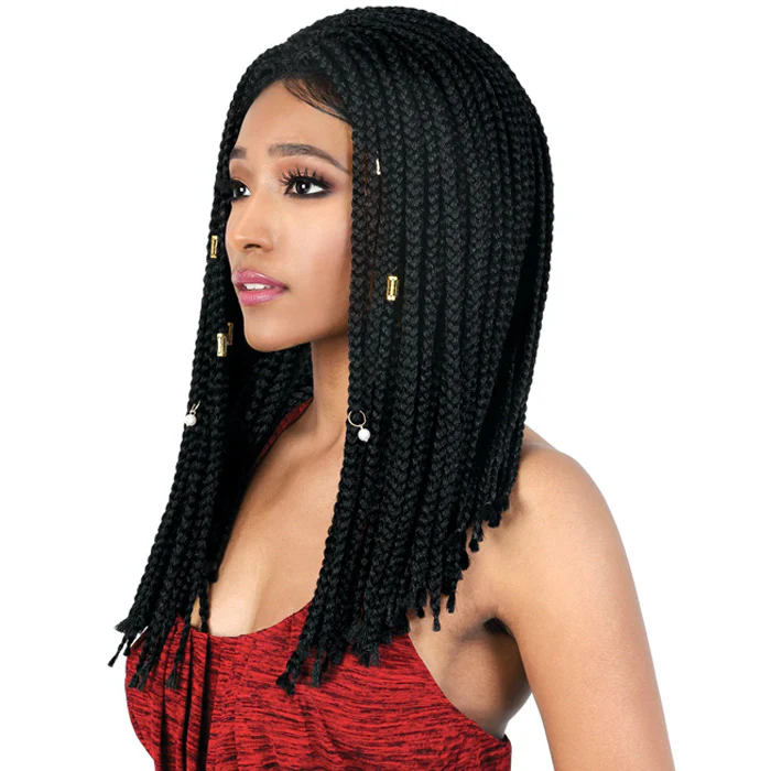 Motown Tress Braid Wig Slayable & Spinable Box Braid Part Lace Wig - LDP-BOX18 - Image 3