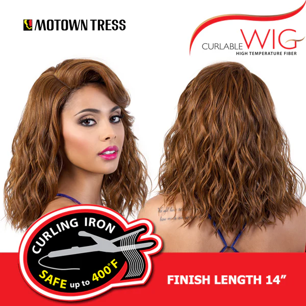 Motown Tress Curlable Full Wig - GEMMA - Image 5