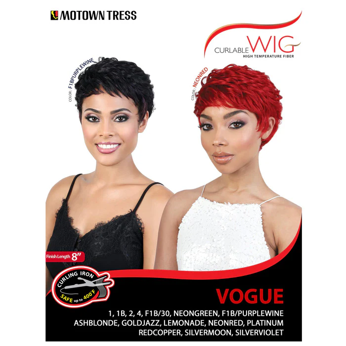 Motown Tress Curlable Full Wig - VOGUE - Image 5