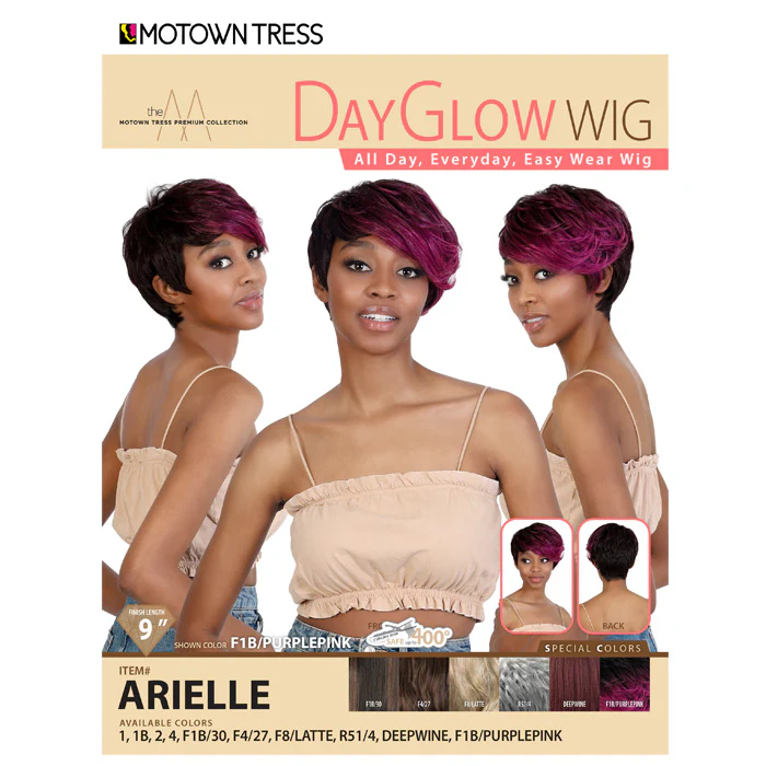 Motown Tress Day Glow Full Wig - ARIELLE - Image 4