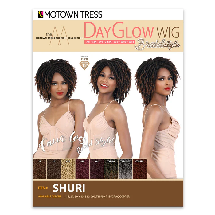 Motown Tress DAY GLOW Full WIG - SHURI - Image 4
